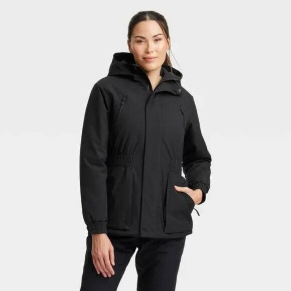Women's Snow Sport Jacket with 3M Thinsulate - All in Motion Black XL - Picture 1 of 5